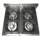 CUCINA  A GAS 4 FUOCHI prof 90