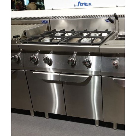 CUCINA  A GAS 4 FUOCHI prof 90
