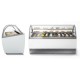 VETRINA GELATO MILLENNIUM VETRO CURVO