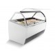VETRINA GELATO MILLENNIUM VETRO CURVO