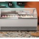VETRINA GELATO MILLENNIUM VETRO CURVO