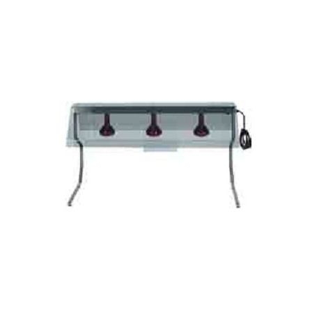 TELAIO CON LAMPADE INFRAROSSI