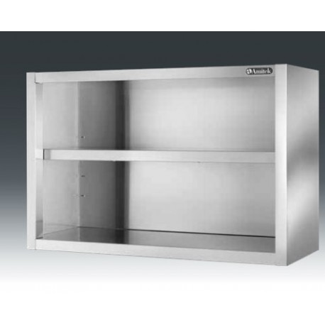 PENSILE IN ACCIAO INOX 1200x400x650h mm