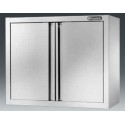 PENSILE IN ACCIAO INOX 2 PORTE A BATTENTE