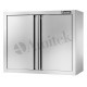 PENSILE IN ACCIAO INOX 1PORTA A BATTENTE
