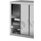 PENSILE SCOLAPIATTI PORTE SCORREVOLI 1600x400x660h