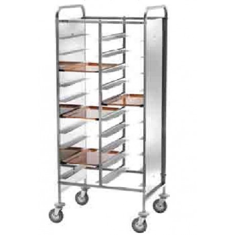 CARRELLO PORTAVASSOI-20- CON PANNELLO LATERALE