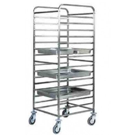 CARRELLO PORTATEGLIE (14 GN 2/1 O 28 GN 1/1)