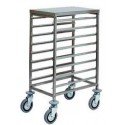 CARRELLO PORTATEGLIE (8 GN 1/1)