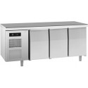 TAVOLO REFRIGERATO 3 PORTE CLASSE A  -2/+10°C ACCIAIO INOX SAGI