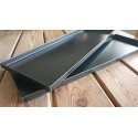KIT 8 TEGLIE 20x60 IN LAMIERA BLU PER PIZZA