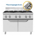 CUCINA  A GAS 6 FUOCHI CON ANTA 7 KW