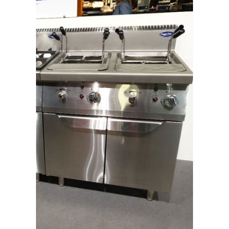 CUOCIPASTA DOPPIA VASCA 24+24 LITRI
