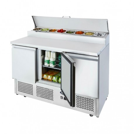 SALADETTE CON PORTACONDIMENTI 8 x GN1/6 - 3 ANTE