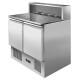 SALADETTE REFRIGERATA CON TOP IN MARMO 5 x GN1/6