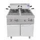 CUOCIPASTA DOPPIA VASCA 24+24 LITRI