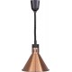 LAMPADA SCALDAVIVANDE CONICA RAME