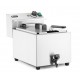 FRIGGITRICE 10 LITRI CON RUBINETTO DI SCARICO SUPER POTENTE