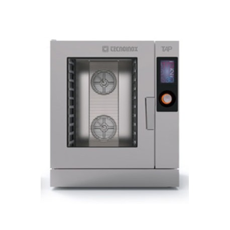FORNO ELETTRICO TAP TOUCH SCREEN, VAPORE DIRETTO 10 TEGLIE GN1/1, SONDA AL CUORE, LAVAGGIO AUTOMATICO