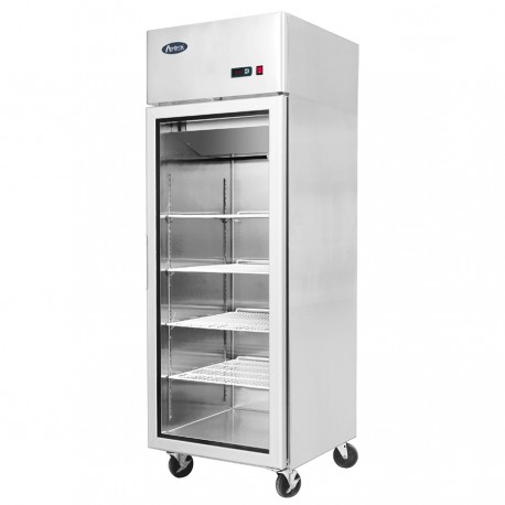 ARMADIO FRIGO PORTA IN VETRO COMPATTO 0/+8°C