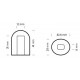FABBRICATORE GHIACCIO 36 Kg/24h CUBETTO CAVO