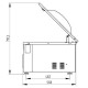 MACCHINA SOTTOVUOTO PROFESSIONALE DIGITALE 410 mm