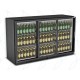 VETRINA BIBITE ORIZZONTALE SOTTOBANCO VENTILATO  3 porte