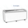 CONGELATORE A POZZETTO CON VETRI CURVI  - 4 Baskets