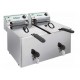 FRIGGITRICE  ELETTRICA DOPPIA FIMAR CON RUBINETTO