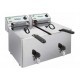 FRIGGITRICE  ELETTRICA DOPPIA FIMAR CON RUBINETTO