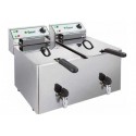 FRIGGITRICE  ELETTRICA DOPPIA FIMAR CON RUBINETTO