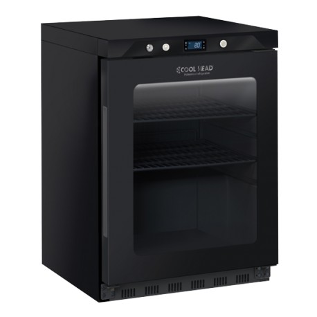 ARMADIO FRIGO PORTA IN VETRO 200 Litri - TEMP.  +0°C/+10°C