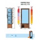 VETRINA FRIGO PER VINO L90X53P