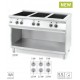 CUCINA AD INDUZIONE CON 6 PIANI COTTURA