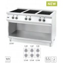 CUCINA AD INDUZIONE CON 6 PIANI COTTURA