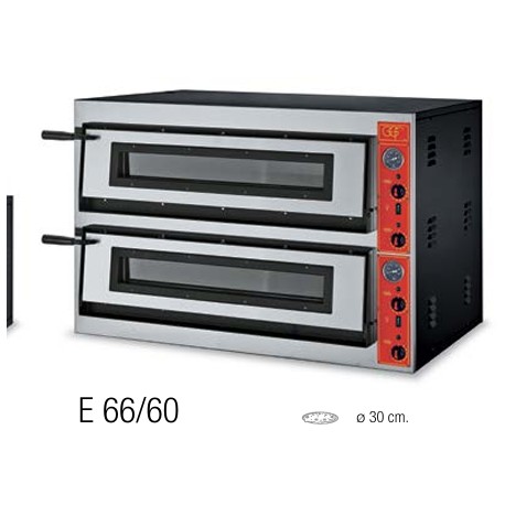 FORNO PIZZERIA CAMERA DOPPIA  Capacità 6+6 forme diametro 30cm