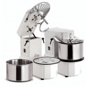IMPASTATRICE CON TESTATA SOLLEVABILE E VASCA ESTRAIBILE 25 kg