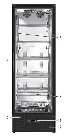 frigo bibite bar nero