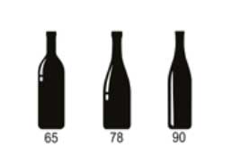 vetrina vino capacità